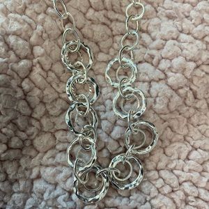 ⚪️ 2/$10! Silver necklace